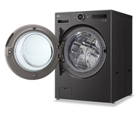 LG 5.7 Cu. Ft. Ventless WashCombo™ All-in-One Washer/Dryer - WM6998HBA  | Ensemble laveuse et sécheuse tout-en-un WashCombo LG 5,7 pi³ sans conduit de ventilation - WM6998HBA  | WM6998HB