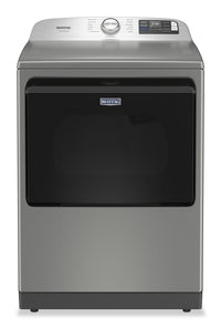 Maytag 7.4 Cu. Ft. Pet Pro Electric Dryer - Radiant Silver - YMED7205RR | Sécheuse électrique Animal Pet Pro de Maytag de 7,4 pi³ - argenté radieux - YMED7205RR