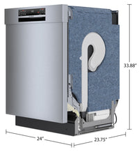 Bosch 800 Series Smart Dishwasher with CrystalDry™ and Third Rack - SHE78CM5N | Lave-vaisselle intelligent Bosch de série 800 avec CrystalDryMC et 3e panier - SHE78CM5N | SHE7CM5N