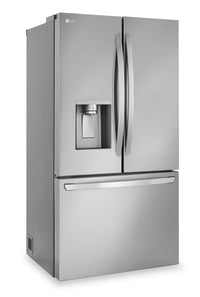 LG 31 Cu. Ft. Smart Standard-Depth MAX™ French-Door Refrigerator - LF31T6230S  | Réfrigérateur intelligent LG de 31 pi³ à portes françaises de profondeur standard MAXMC - LF31T6230S  | LF31T30S