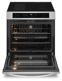Frigidaire 5.3 Cu. Ft. Front Control Induction Range with Air Fry – Stainless Steel - FCFI308CBS | Cuisinière à induction Frigidaire de 5,3 pi³ avec commandes à l’avant et friture à air - acier inoxydable - FCFI308CBS