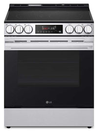 LG 6.3 Cu. Ft Smart Electric Range with EasyClean® - Smudge Resistant Stainless Steel - LSEL6333XE | Cuisinière intelligente électrique LG de 6,3 pi³ avec EasyCleanMD - acier inoxydable résistant aux taches - LSEL6333XE
