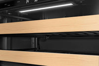 KitchenAid 24" Beverage Centre with Wood-Front Racks – Juniper - KUBR524SJP | Refroidisseur à boissons KitchenAid de 24 po avec grilles à devant en bois - genièvre - KUBR524SJP