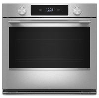 KitchenAid 30" Smart Electric Single Wall Oven – PrintShield Stainless Steel - KOES730SPS | Four mural simple électrique intelligent KitchenAid de 30 po - acier inoxydable PrintShieldMC - KOES730SPS
