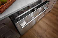 KitchenAid 24" 41 dBA Dishwasher with Third Level Jet Rack – PrintShield Stainless - KDFS324SPS  | Lave-vaisselle KitchenAid de 24 po et de 41 dBA avec 3e panier à jets - acier inoxydable avec fini PrintShieldMC - KDFS324SPS