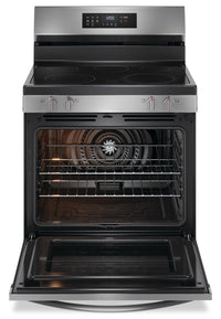 Frigidaire 5.3 Cu. Ft. Electric Range with Air Fry - FCRE308CAS | Cuisinière électrique Frigidaire de 5,3 pi3 avec friture à air Air Fry – FCRE308CAS | FCRE308S