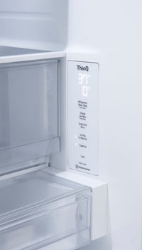 LG 31 Cu. Ft. Smart Standard-Depth MAX ™ French-Door Refrigerator - LRFXS3106S | Réfrigérateur intelligent LG de 31 pi³ à portes françaises de profondeur standard MAXMC - LRFXS3106S | LRFXS31S