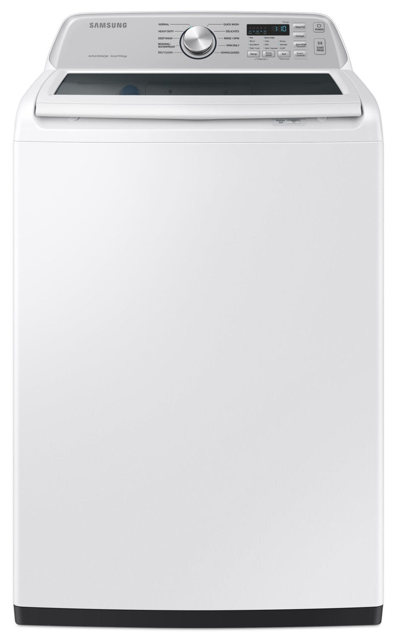 Samsung 5.3 Cu. Ft. Smart Top-Load Washer with ActiveWave™ Agitator - WA46CG3505AWA4 | Laveuse intelligente Samsung à chargement par le haut de 5,3 pi3 avec agitateur ActiveWaveMC - WA46CG3505AWA4 | WA46CGAW