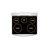 Whirlpool 5.3 Cu. Ft. Electric Range with Air Cooking - Black - YWFES4530SB | Cuisinière électrique Whirlpool de 5,3 pi3 avec cuisson à air - noire - YWFES4530SB