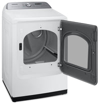 Samsung 7.4 Cu. Ft. Electric Dryer with Steam - White - DVE52DG5505WAC | Sécheuse électrique à la vapeur Samsung de 7,4 pi3 - blanche - DVE52DG5505WAC | DVE52DG5