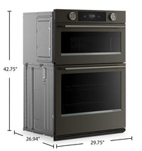KitchenAid 30"  Smart Electric Combo Wall Oven - Black Ore - KOEC730SBE | Four mural combiné intelligent électrique KitchenAid de 30 po - minerai noir - KOEC730SBE