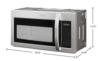 Midea 30" 1.9 Cu. Ft. Over-the-Range Microwave - MMO19S14ASTC | Four à micro-ondes à hotte intégrée Midea de 1,9 pi3 et de 30 po - MMO19S14ASTC | MMO19S14