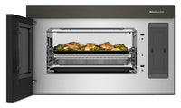 KitchenAid Multifunction Smart Flush Mount Over-the-Range Microwave Oven – Black Ore - YKMMF730PBE | Four à micro-ondes à hotte intégrée intelligent multifonctionnel KitchenAid à installation affleurée - Minerai noir  - YKMMF730PBE