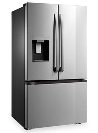 Midea 36" 29.3 Cu. Ft. French-Door Refrigerator - Stainless Steel - MRF29D3AST | Réfrigérateur Midea de 29,3 pi³ et de 36 po à portes françaises - acier inoxydable - MRF29D3AST | MRF29D3S