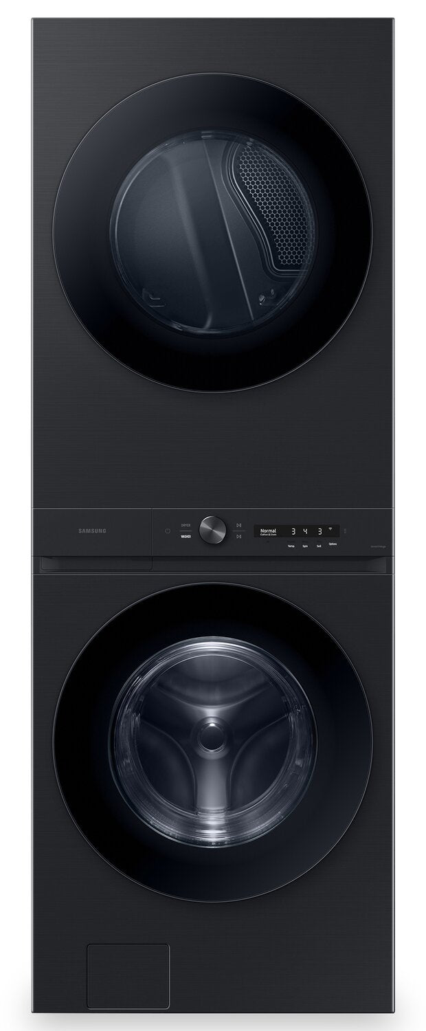 Samsung Bespoke 500 Series AI Laundry Hub™ with Washer and Dryer - WH46DBH550EVAC | Tour de lavage Laundry HubMC IA Bespoke Samsung série 500 avec laveuse et sécheuse - WH46DBH550EVAC | WH46DBH5