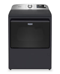 Maytag 7.4 Cu. Ft. Electric Dryer - Midnight Steel - YMED6205RF | Sécheuse électrique Maytag de 7,4 pi³ - acier minuit - YMED6205RF