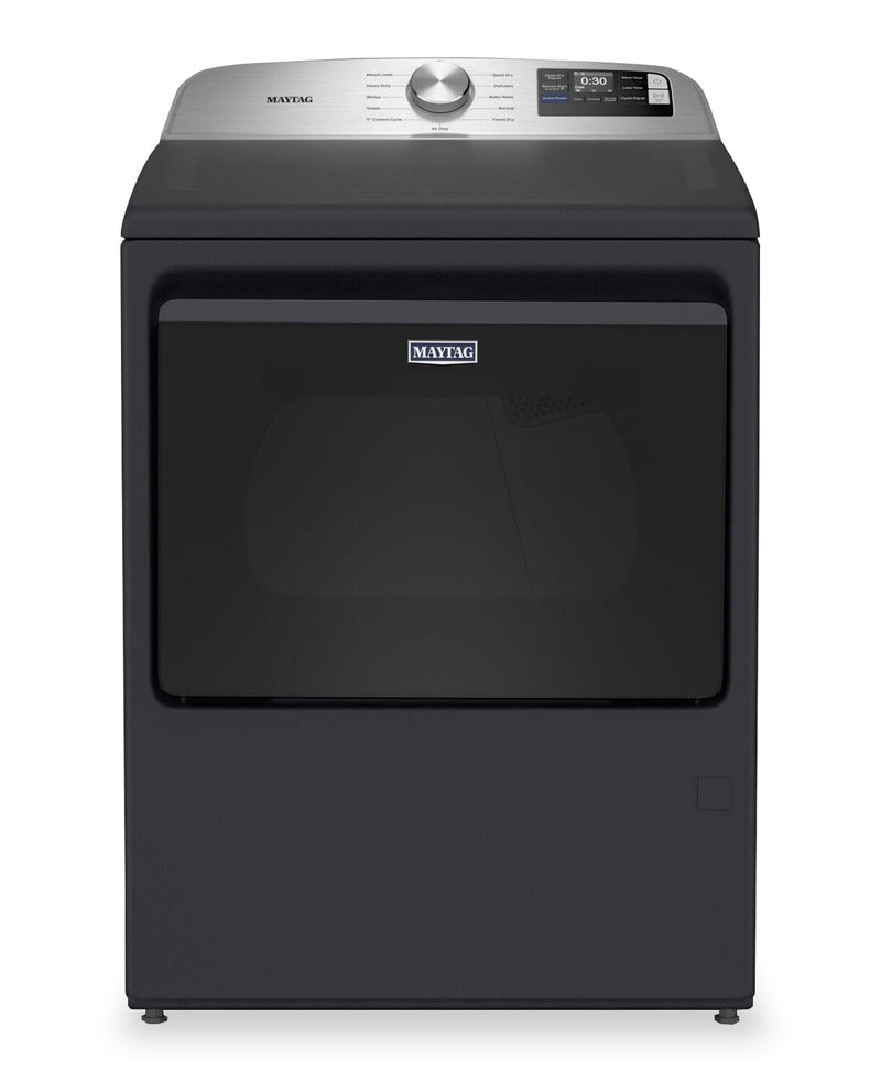 Maytag 7.4 Cu. Ft. Electric Dryer - Midnight Steel - YMED6205RF | Sécheuse électrique Maytag de 7,4 pi³ - acier minuit - YMED6205RF