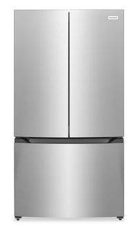 Frigidaire 20 Cu. Ft. Counter-Depth French Door Refrigerator – Stainless Steel - FRFG2011AV | Réfrigérateur Frigidaire de 20 pi3 de profondeur comptoir à portes françaises - acier inoxydable - FRFG2011AV