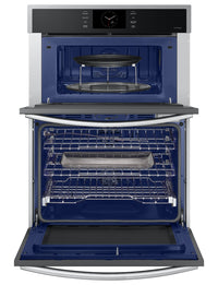 Samsung 7 Cu. Ft. 6 Series Combination Wall Oven with Air Fry - NQ70CG600DSRAA  | Four mural combiné Samsung de 7 pi³ de série 6 avec hublot et AirFry - NQ70CG600DSRAA  | NQ70C6DS