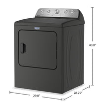 Maytag 7.0 Cu. Ft. Pet Pro Electric Dryer - Volcano Black - YMED5605RU | Sécheuse électrique Animal Pet Pro de 7,0 pi3 de Maytag - noir volcan - YMED5605RU