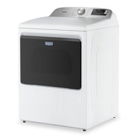Maytag 7.4 Cu. Ft. Gas Dryer with Advanced Moisture Sensing – White - MGD6205RW	 | Sécheuse à gaz Maytag de 7,4 pi3 avec détection d’humidité avancée - blanche - MGD6205RW