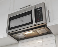 Midea 30" 1.9 Cu. Ft. Over-the-Range Microwave - MMO19S14ASTC | Four à micro-ondes à hotte intégrée Midea de 1,9 pi3 et de 30 po - MMO19S14ASTC | MMO19S14