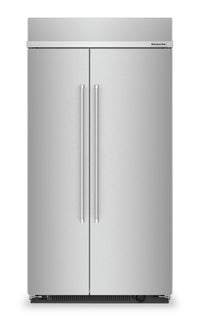 KitchenAid 25.5 Cu. Ft. Built-In Side-by-Side Refrigerator - KBSN702MPS | Réfrigérateur encastré KitchenAid de 25,5 pi³ à compartiments juxtaposés - KBSN702MPS | KBSN72PS