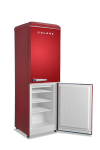 Galanz 7.4 Cu. Ft. Retro Bottom-Freezer Refrigerator - GLR74BRDR12 | Réfrigérateur Galanz rétro de 7,4 pi3 à congélateur inférieur - GLR74BRDR12 | GLR74BRD