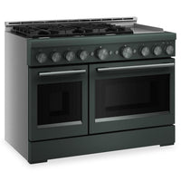 KitchenAid 6.3 Cu. Ft. 6 Burner Commercial-Style Gas Range – Juniper - KFGD948SJP | Cuisinière à gaz KitchenAid de 6,3 pi³ de style commercial à 6 brûleurs - genièvre - KFGD948SJP