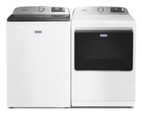 Maytag 6.0 Cu. Ft. Pet Pro Top-Load Washer and 7.4 Cu. Ft. Gas Dryer - White - MATL72GW | Laveuse à chargement par le haut Animal Pet Pro de 6,0 pi3 et sécheuse à gaz de 7,4 pi3 de Maytag - blanches - MATL72GW | MATL72GW
