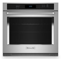 KitchenAid 30" 5 Cu. Ft. Single Wall Oven with Air Fry - KOES530PSS | Four mural simple KitchenAid de 30 po de 5 pi3 avec friture à air - KOES530PSS | KOES53SS