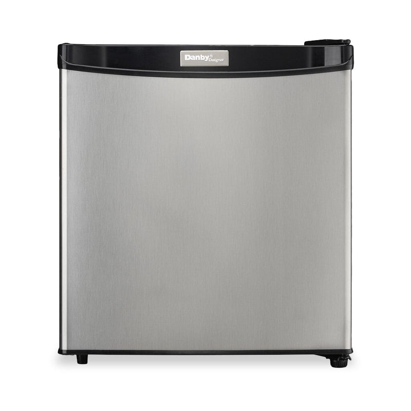 Danby 17.7" 1.6 Cu. Ft. Single-Door Mini Fridge – Stainless Steel - DCR016A3BSLDD | Mini réfrigérateur Danby de 1,6 pi³ et de 17,7 po à 1 porte - acier inoxydable - DCR016A3BSLDD