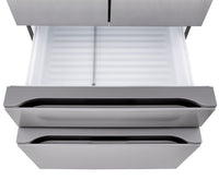 LG 30 Cu. Ft. Smart 4-Door French-Door Refrigerator with Full-Convert Drawer™ - LF30S8210S | Réfrigérateur intelligent LG de 30 pi³ à 4 portes françaises avec tiroir Full-ConvertMC - LF30S8210S | LF30S82S