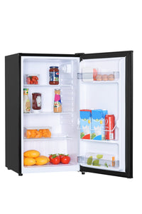 Danby 18.7” 3.2 Cu. Ft. Compact Fridge - Black - DAR032B2BM | Réfrigérateur compact Danby de 3,2 pi³ et de 18,7 po - noir - DAR032B2BM