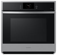 Samsung 5.1 Cu. Ft. 6 Series Single Wall Oven with Air Fry - NV51CG600SSRAA | Four mural simple Samsung de 5,1 pi³ série 6 avec hublot et AirFry - NV51CG600SSRAA | NV51C6SS
