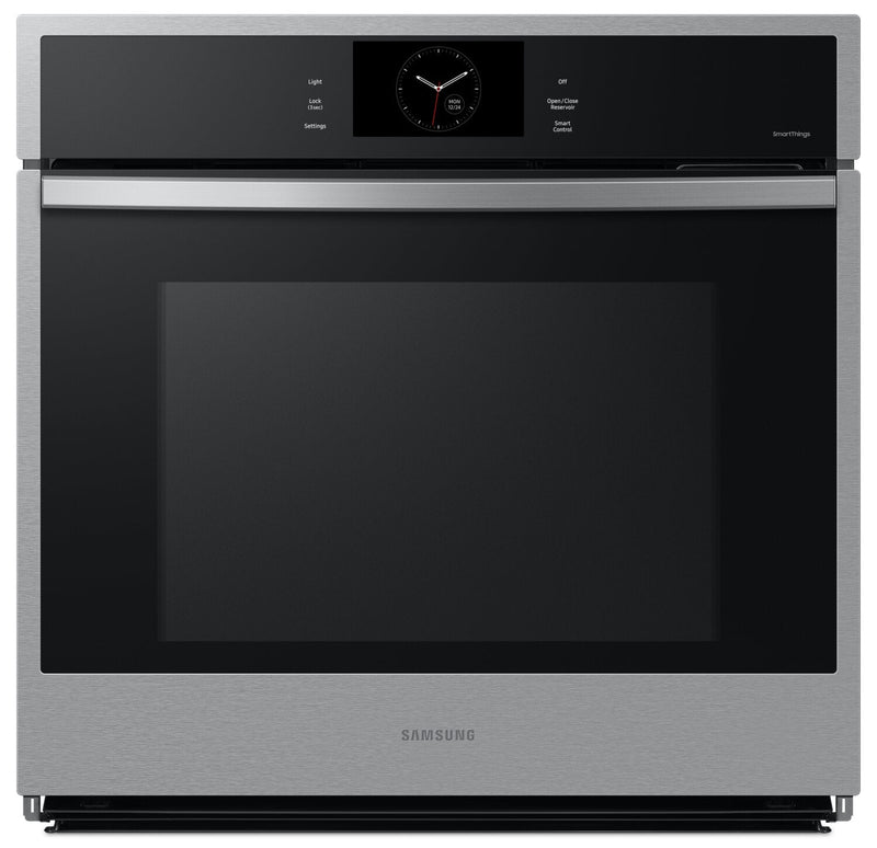 Samsung 5.1 Cu. Ft. 6 Series Single Wall Oven with Air Fry - NV51CG600SSRAA | Four mural simple Samsung de 5,1 pi³ série 6 avec hublot et AirFry - NV51CG600SSRAA | NV51C6SS