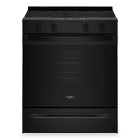 Whirlpool 30" 5.3 Cu. Ft Electric Range with Air Cooking – Black - YWSES5030SB | Cuisinière électrique Whirlpool de 5,3 pi³ et de 30 po avec cuisson à air - noire - YWSES5030SB