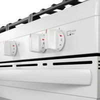 Frigidaire 5.1 Cu. Ft. Gas Range with Quick Boil Burner - FCRG3052BW  | Cuisinière à gaz Frigidaire de 5,1 pi3 avec brûleur à ébullition rapide - FCRG3052BW  | FCRG30WW