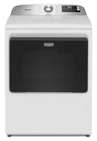 Maytag 6.0 Cu. Ft. Smart Top-Load Washer and 7.4 Cu. Ft. Gas Dryer – White  | Laveuse intelligente à chargement par le haut de 6,0 pi3 et sécheuse à gaz de 7,4 pi3 de Maytag - blanches