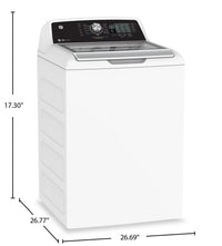 GE 5.3 Cu. Ft. Top Load Infusor Washer - White - GTW681BMRWS | Laveuse GE à chargement par le haut de 5,3 pi³ avec système de lavage Infusor - blanc - GTW681BMRWS