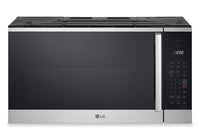 LG 1.8 Cu. Ft. Smart Over-the-Range Microwave with EasyClean® - MVEM1825X | Four à micro-ondes à hotte intégrée intelligent LG de 1,8 pi3 avec EasyCleanMC - MVEM1825X