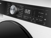 Hisense 24" 3.1 Cu. Ft. Front Load Washer with Steam Wash - White - WF5S2845BW | Laveuse Hisense à chargement frontal de 3,1 pi3 et de 24 po avec lavage à la vapeur - blanche - WF5S2845BW
