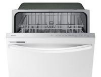 Samsung 24" Top-Control Dishwasher with Adjustable Rack - DW80CG4021WQAA | Lave-vaisselle Samsung de 24 po avec commandes sur le dessus et panier réglable - DW80CG4021WQAA | DW80CG4W