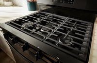 Whirlpool 5 Cu. Ft. Gas Range with Air Fry and Self-Clean - Black - WFGS5030RB  | Cuisinière à gaz Whirlpool de 5 pi³ avec friture à air et autonettoyage - noire - WFGS5030RB  | WFGS50RB
