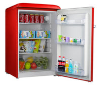 Galanz 4.4 Cu. Ft. Retro Compact Refrigerator - GLR44RDER | Réfrigérateur compact Galanz rétro de 4,4 pi3 - GLR44RDER | GLR44DER