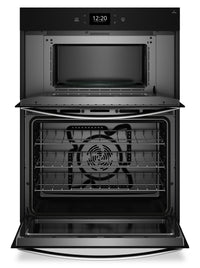 Whirlpool 5.7 Cu. Ft. Smart Combination Wall Oven with Air Fry - WOEC7027PZ | Four mural combiné intelligent Whirlpool de 5,7 pi³ avec friture à air chaud AirFry - WOEC7027PZ | WOEC702Z