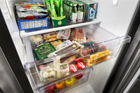 Whirlpool 36" 21 Cu. Ft. Side-by-Side Refrigerator - Black - WRSC5536RB | Réfrigérateur Whirlpool de 21 pi³ et de 36 po à compartiments juxtaposés - noir - WRSC5536RB