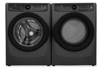 Electrolux 5.2 Cu. Ft. Front-Load Steam Washer and 8 Cu. Ft. Gas Dryer - Titanium | Laveuse à la vapeur à chargement frontal de 5,2 pi³ et sécheuse à gaz de 8 pi³ d’Electrolux - titane