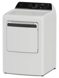 Frigidaire 5.1 Cu. Ft. Top-Load Washer and 7 Cu. Ft. Electric Dryer - White | Laveuse à chargement par le haut de 5,1 pi³ et sécheuse électrique de 7 pi³ de Frigidaire - blanches