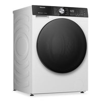 Hisense 24" 3.1 Cu. Ft. Front Load Washer with Steam Wash - White - WF5S2845BW | Laveuse Hisense à chargement frontal de 3,1 pi3 et de 24 po avec lavage à la vapeur - blanche - WF5S2845BW